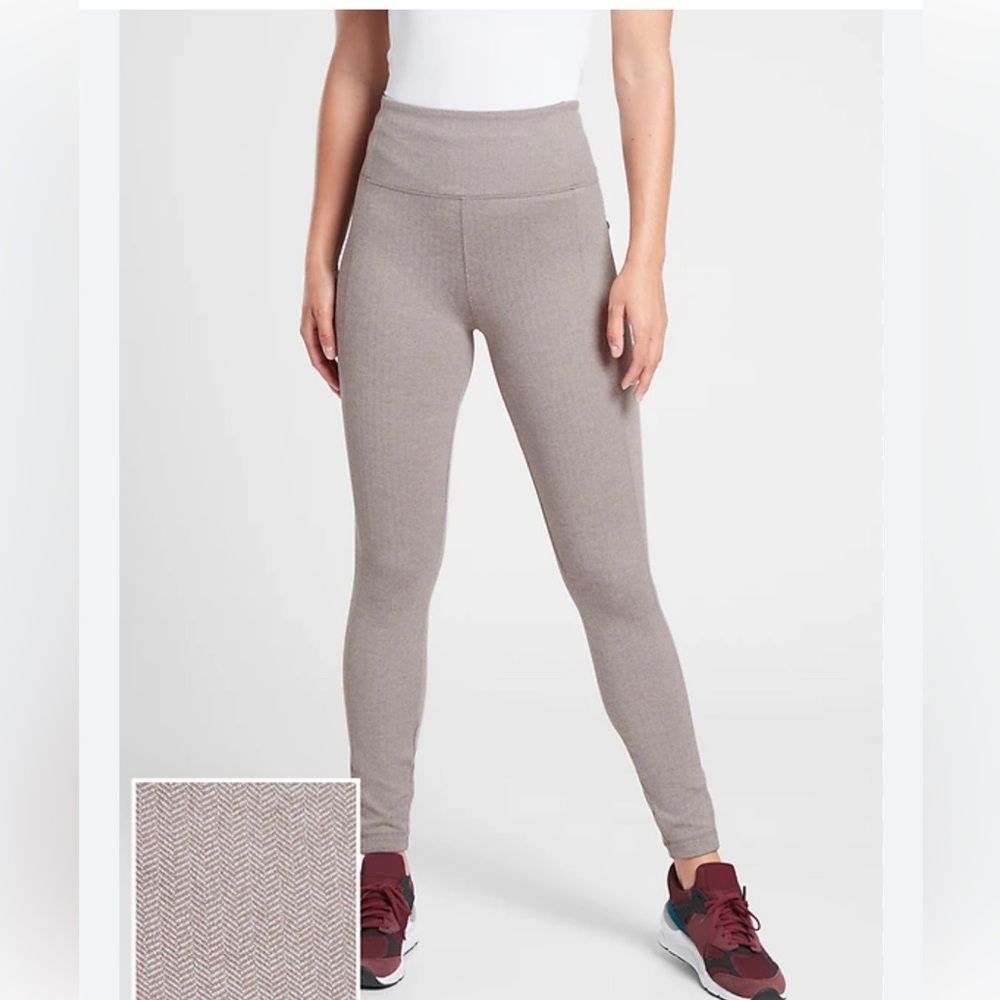 Athleta Gray Women's Leggings, Delancey
